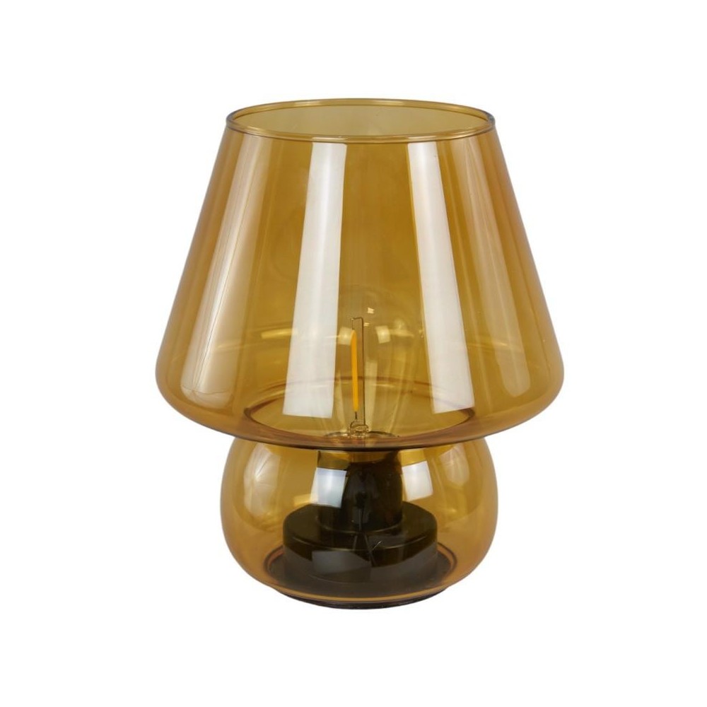 LAMPADA VETRO GIALLA H17